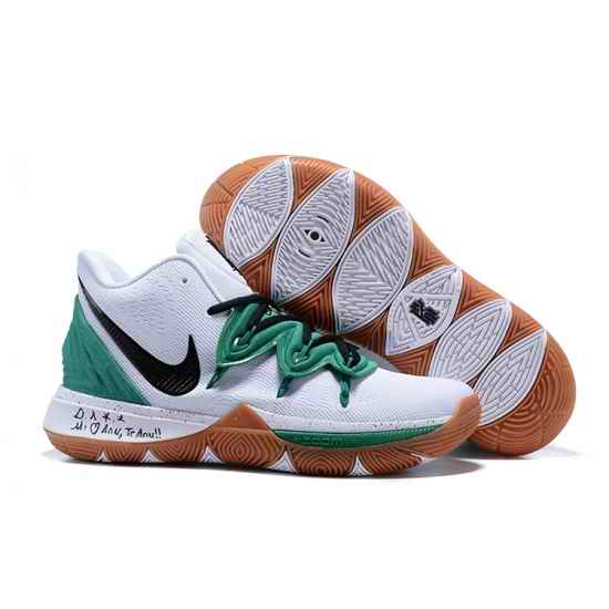 Kyrie Irving V EP Men Basketball Shoes White Green